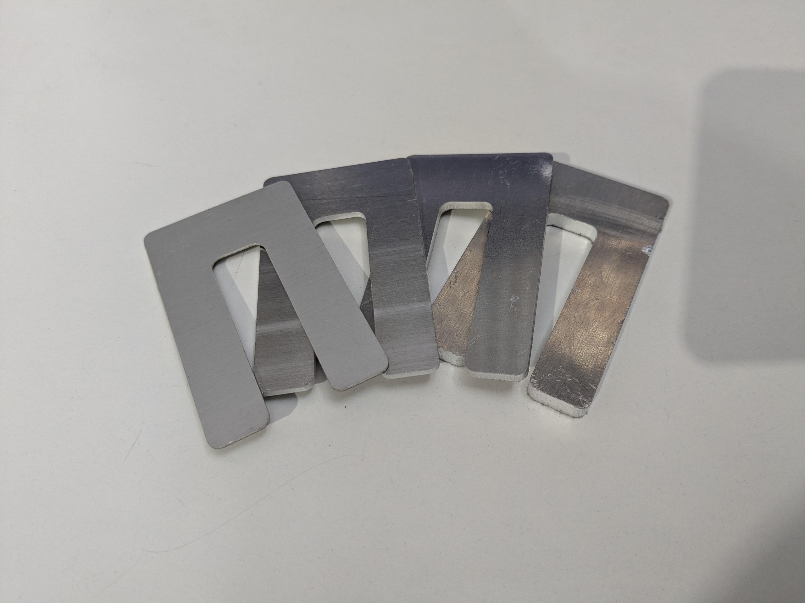 Aluminium Packers (bag of 10)